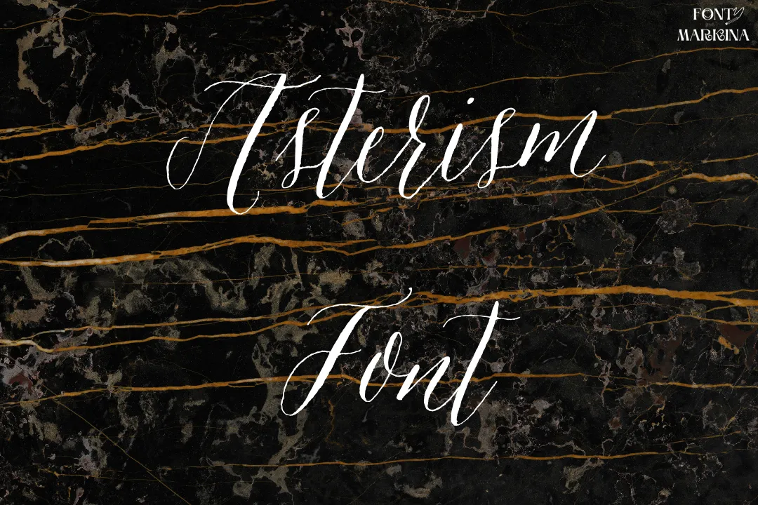 Asterism Font