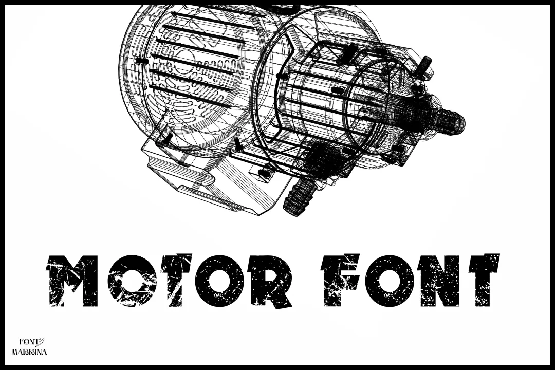 Motor Font