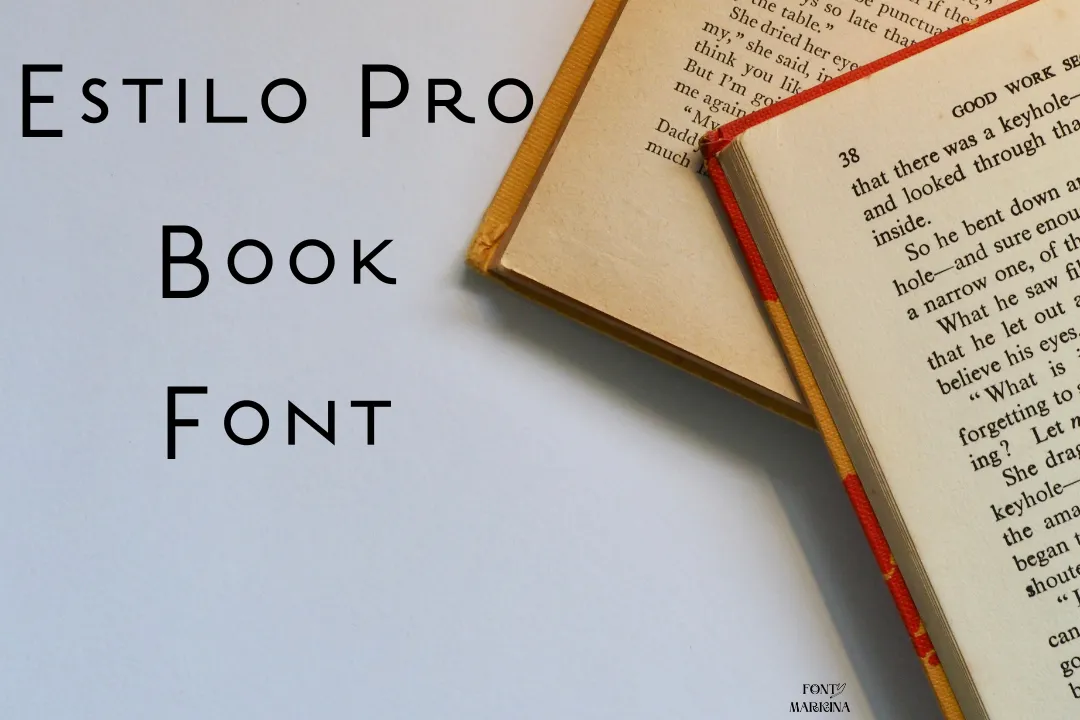Estilo Pro Book Font
