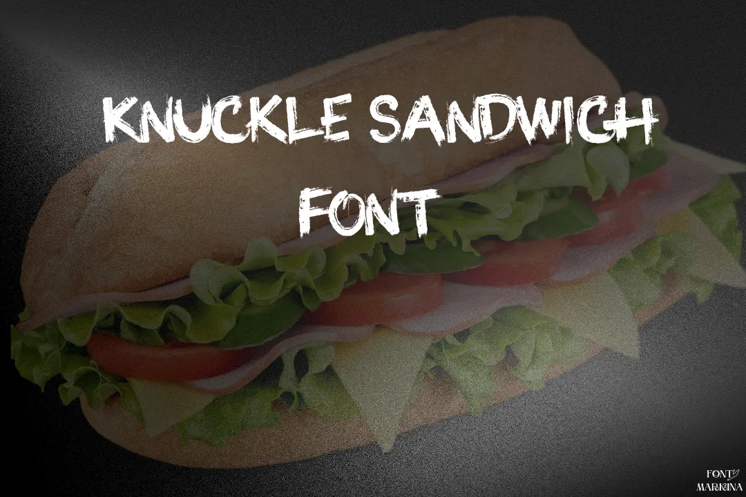 Knuckle Sandwich Font