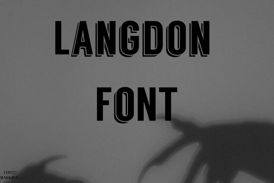 Langdon Font Feature