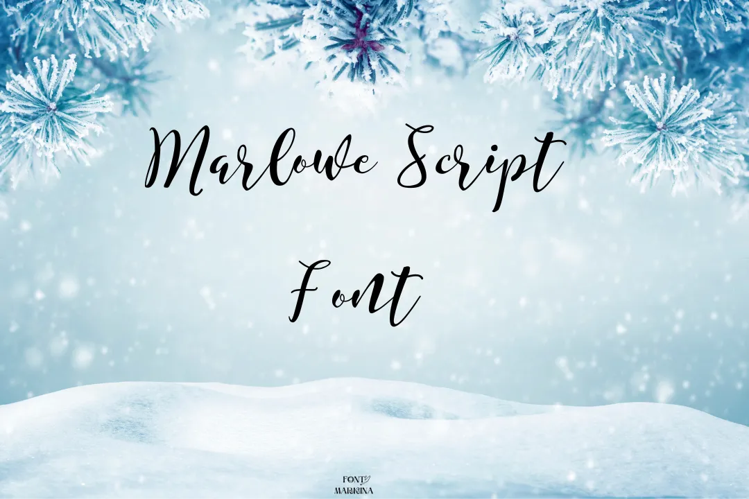 Marlowe Script font