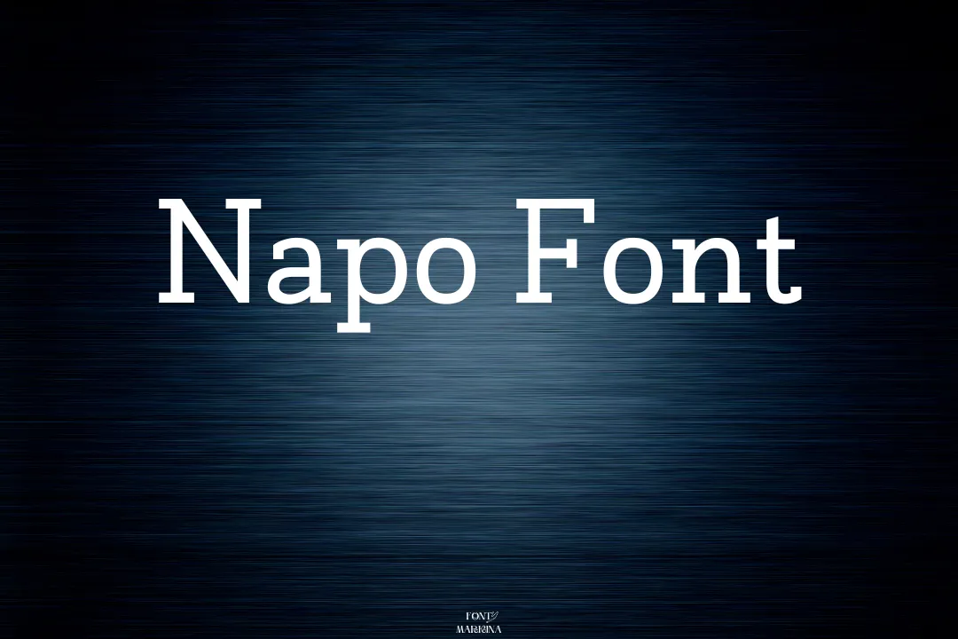 Napo Font