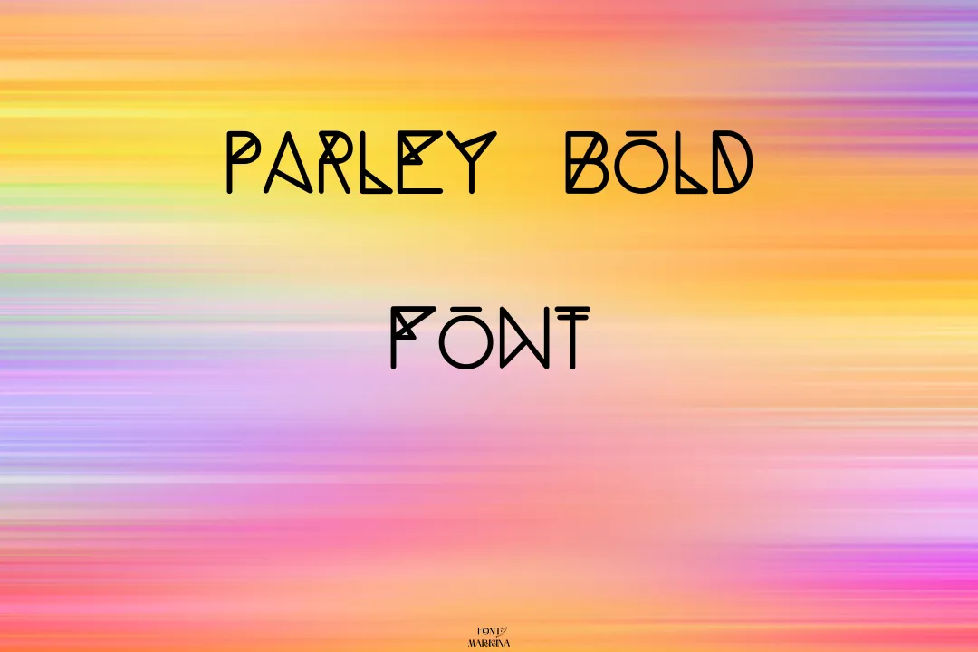 Parley Bold Font