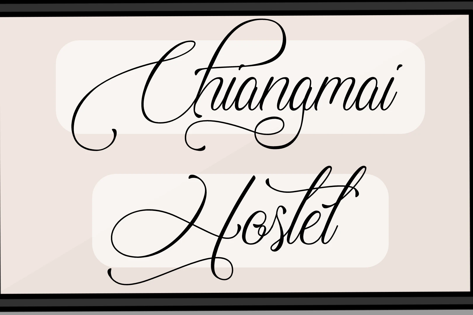Chiangmai Hostel Font Feature Image