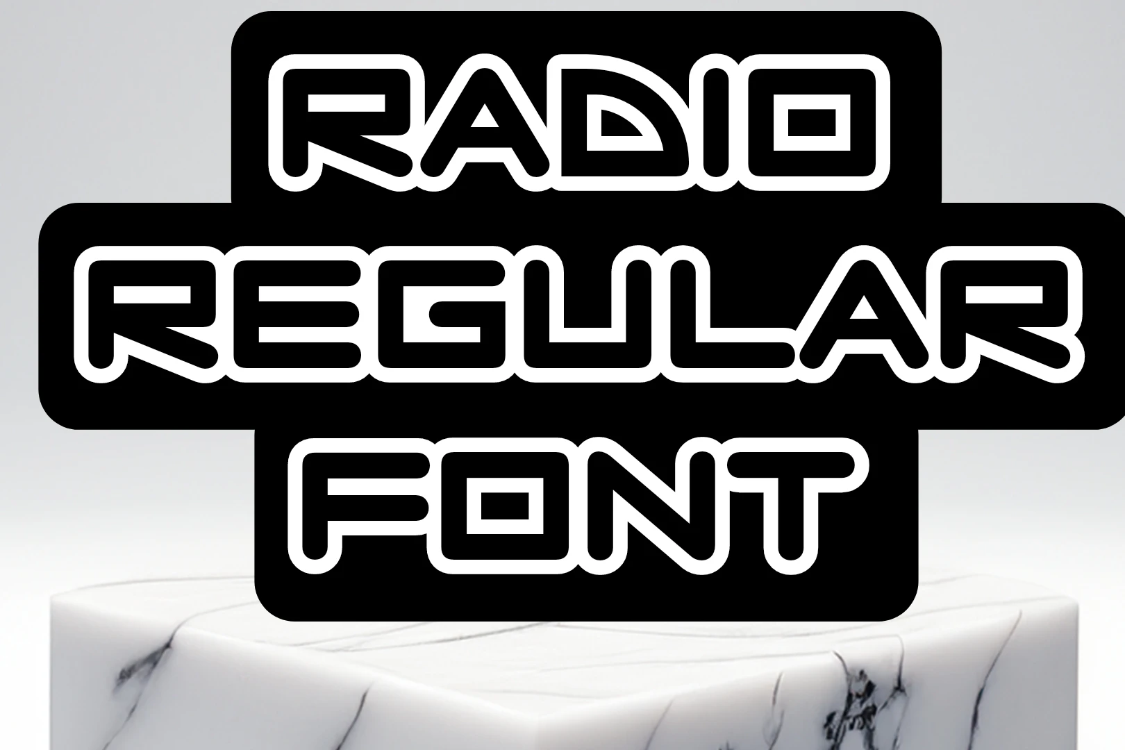 Radio Regular Font