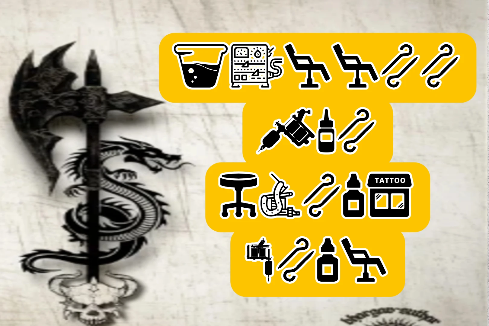 Tattoo Pro Icons font