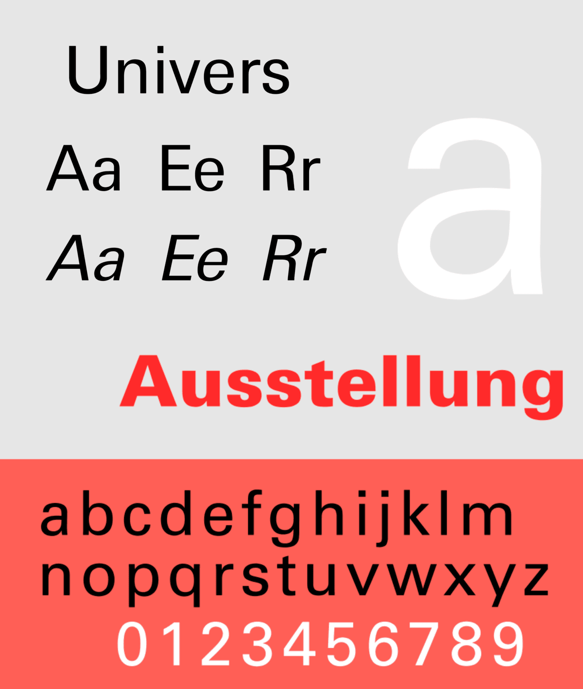 Univers Font