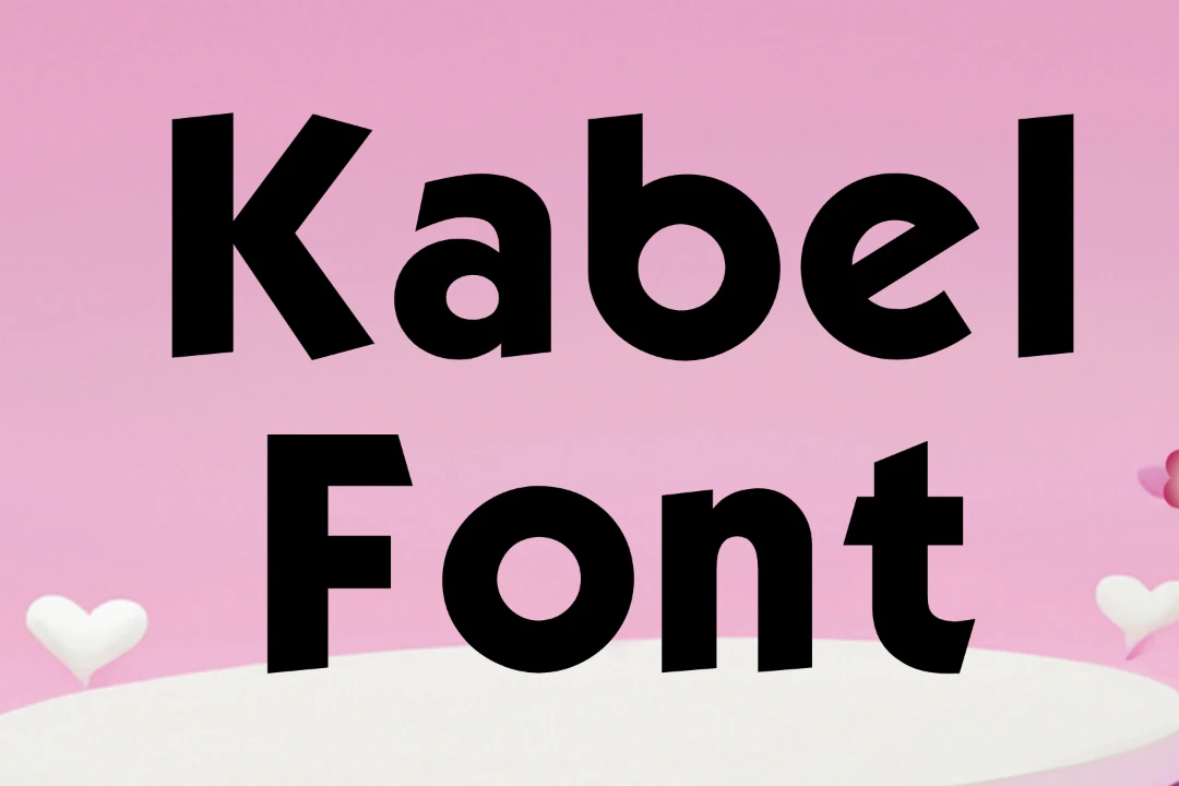 Kabel Font