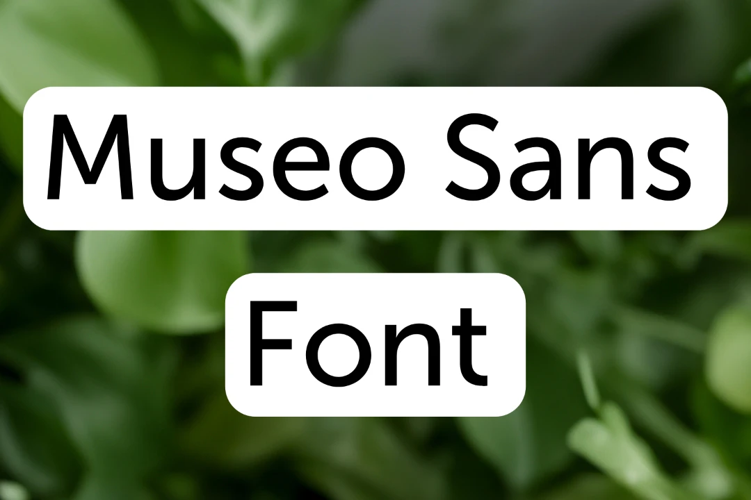 Museo Sans Font