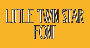 Little Twin Stars Font