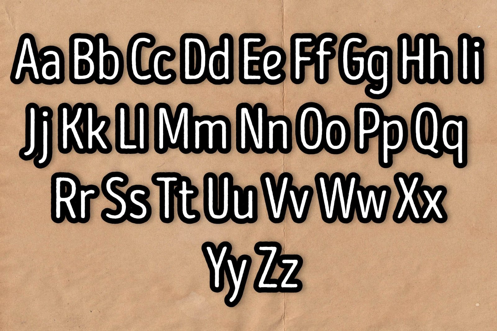 Intro Rust Font