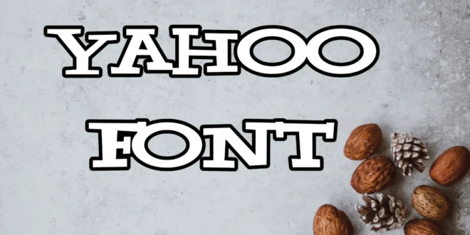 Yahoo Font