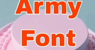 Army Font Feature Image