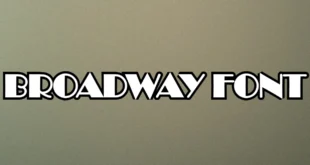 Broadway Font