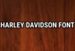 Harley Davidson Font