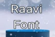 Raavi Font