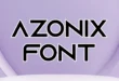 Azonix Font