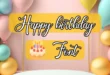 Happy Birthday Font