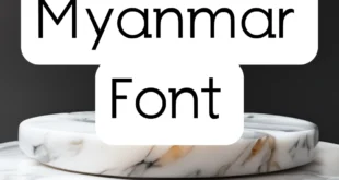 Myanmar Font