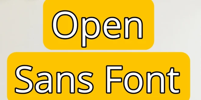 Open Sans Font