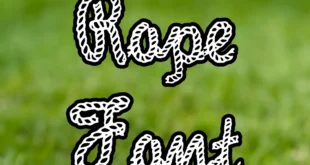 Rope Font Feature image